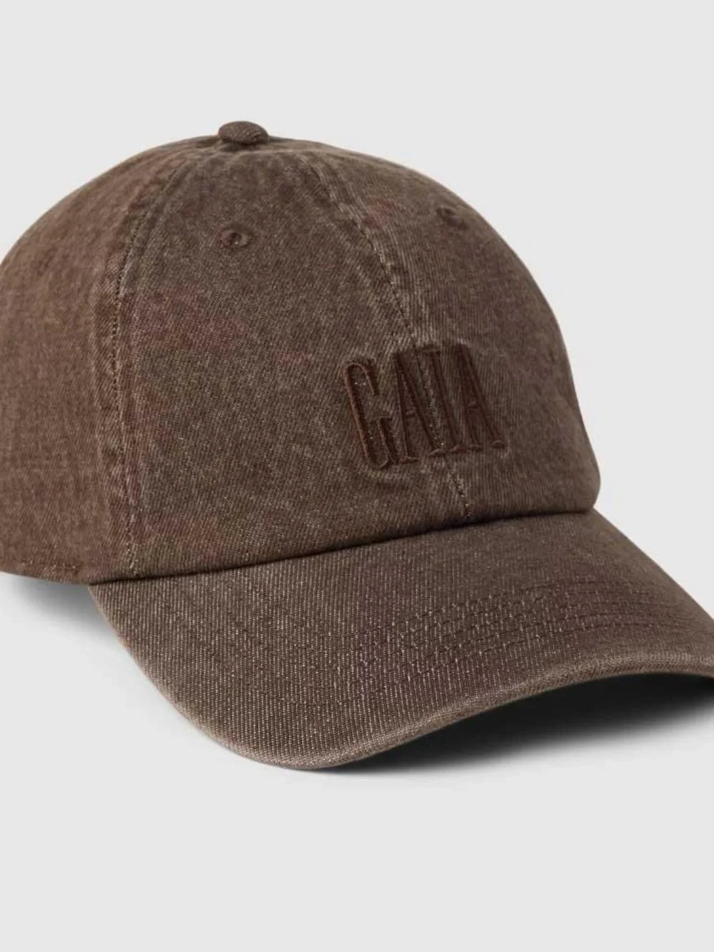 Limited Edition Gap x Cult Gaia |  Embroidered Brown Baseball Cap